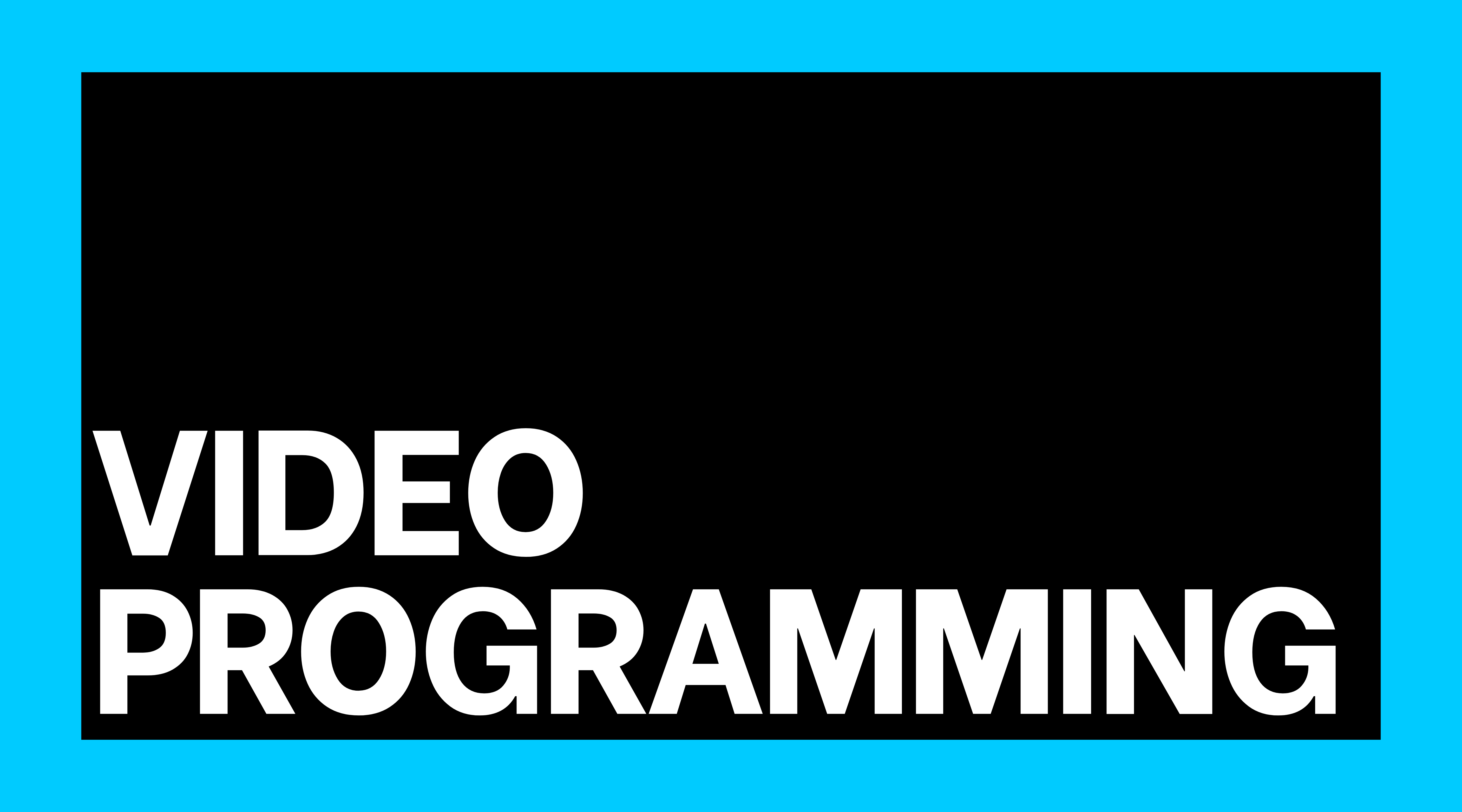 Video Programming